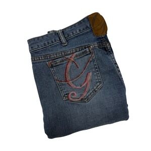 Vintage Y2K 2000s 90s G-Unit Boot Cut Jeans Womens Sz 9 Low Rise Hip Hop